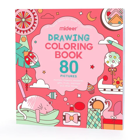 Mideer DRAWING COLORING BOOK-GIRL