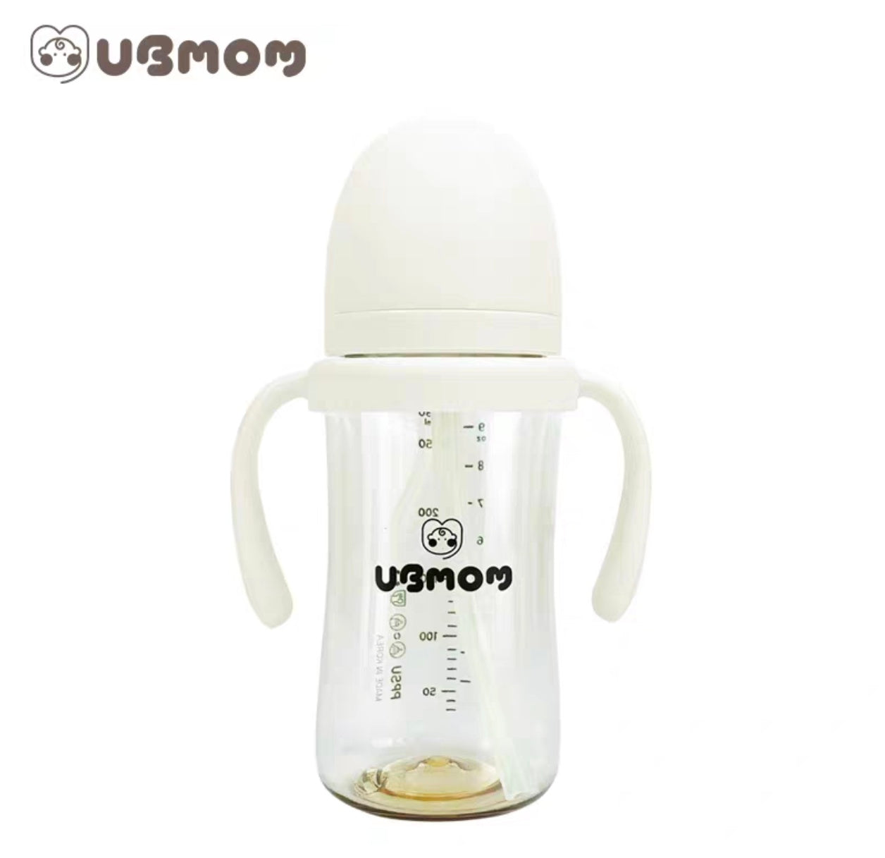 UBMOM Signature PPSU Straw Cup 280ml 6M+