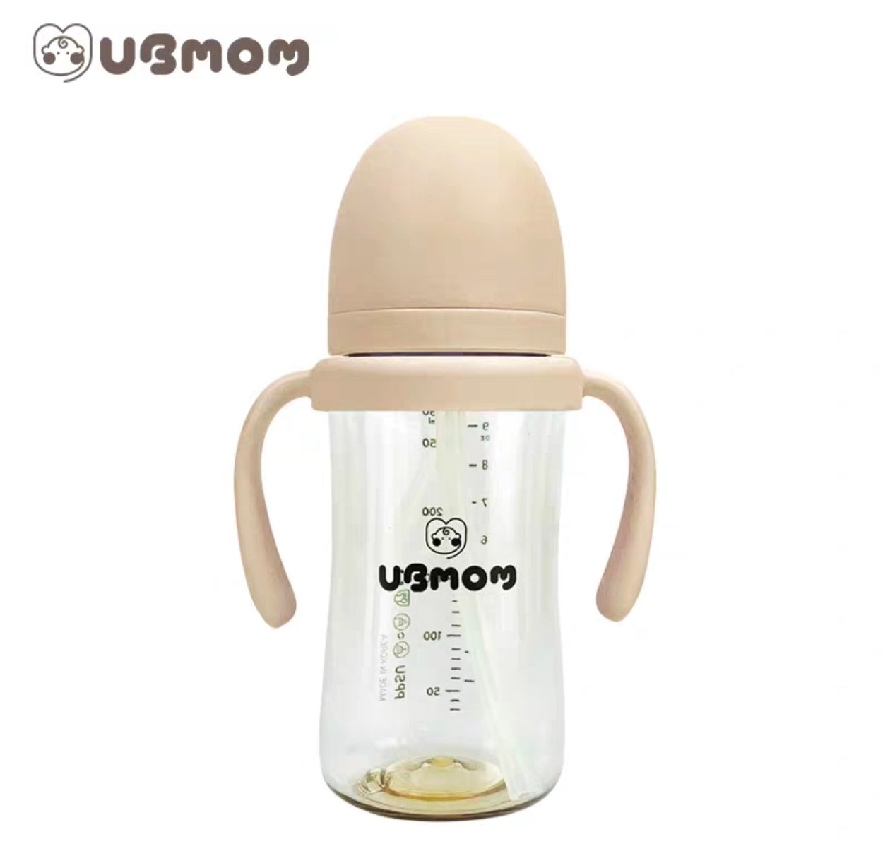 UBMOM Signature PPSU Straw Cup 280ml 6M+