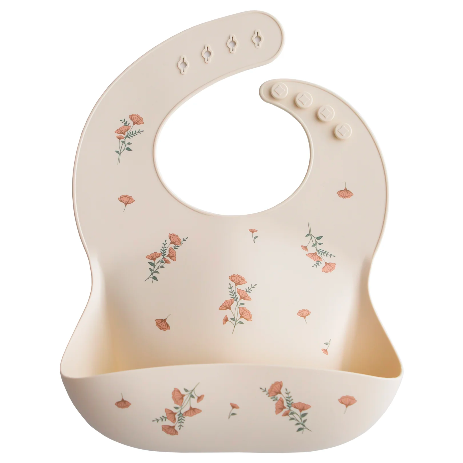 MUSHIE Silicone Baby Bib