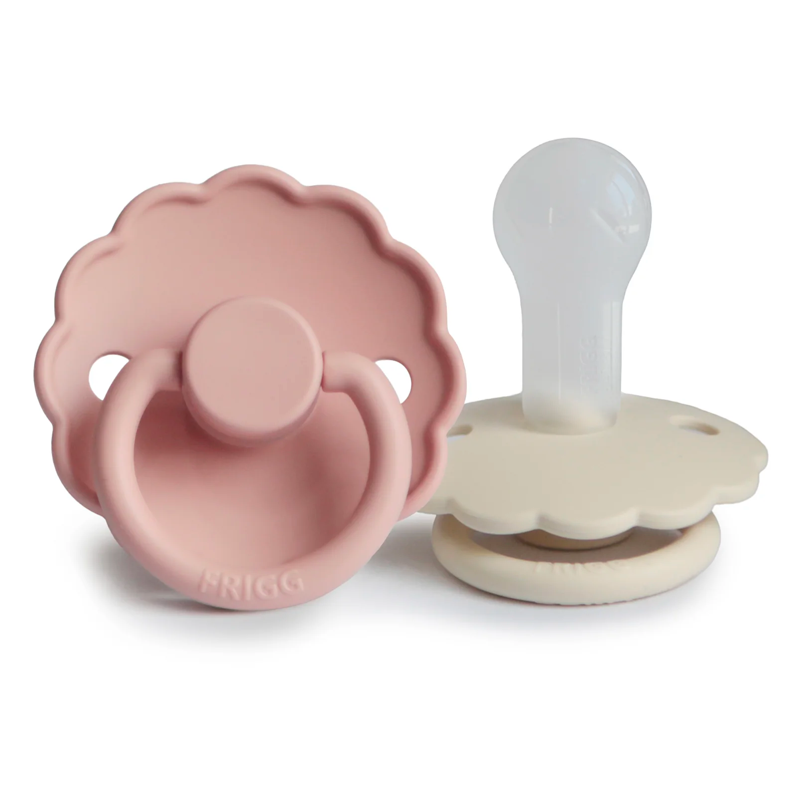 MUSHIE FRIGG Daisy Silicone Baby Pacifier | 2-Pack