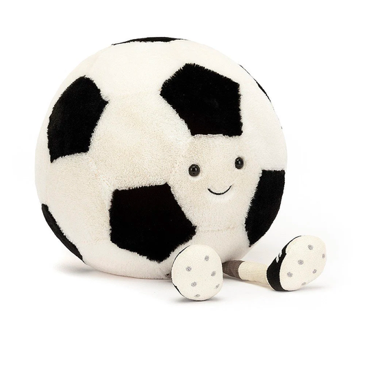 JELLYCAT AMUSEABLE SPORTS FOOTBALL BALL 23CM