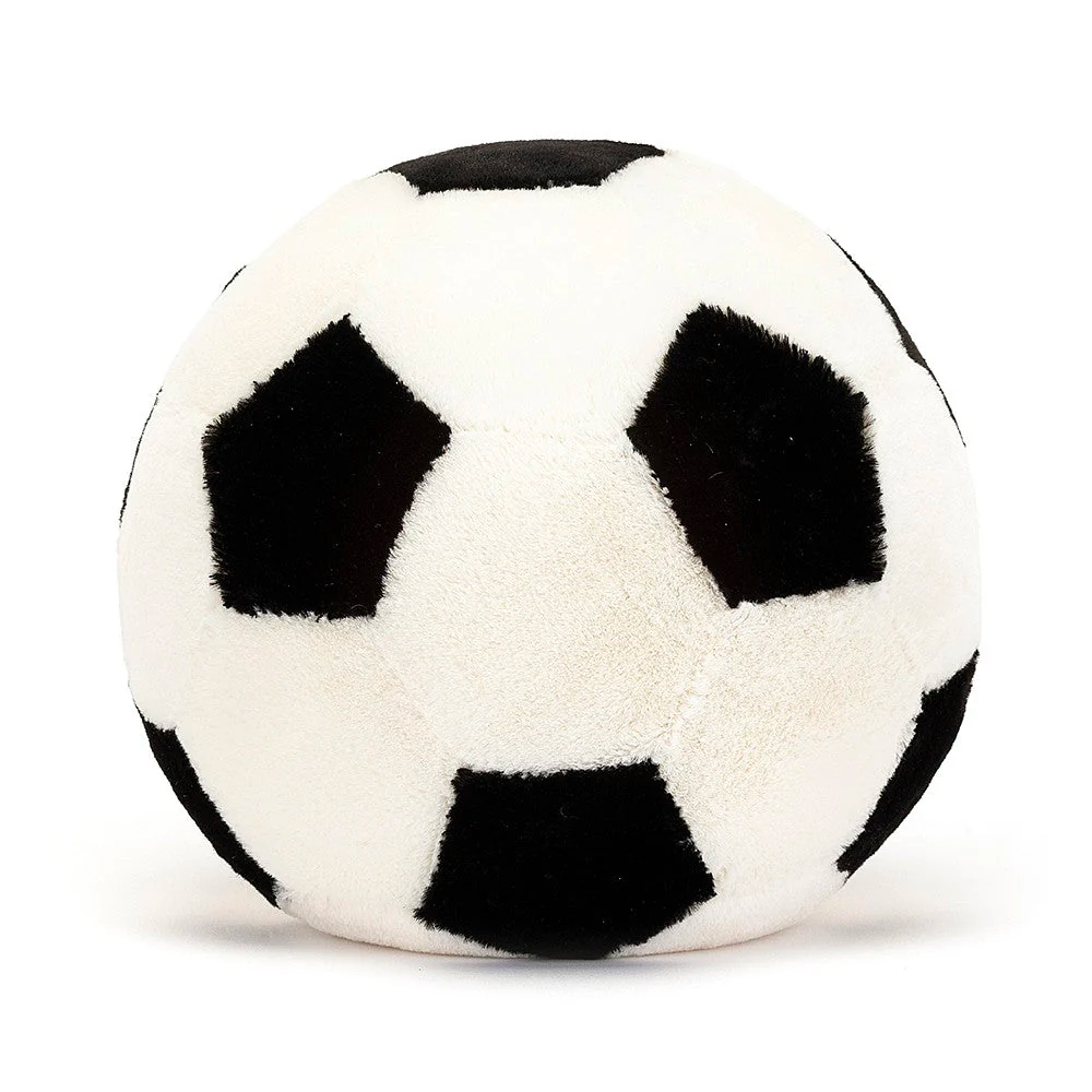 JELLYCAT AMUSEABLE SPORTS FOOTBALL BALL 23CM