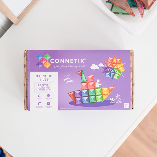 Connetix Pastel Starter Pack 64 PC