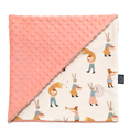 Load image into Gallery viewer, La Millou Blanket Heartbeat Pink Music M 80*100 CM
