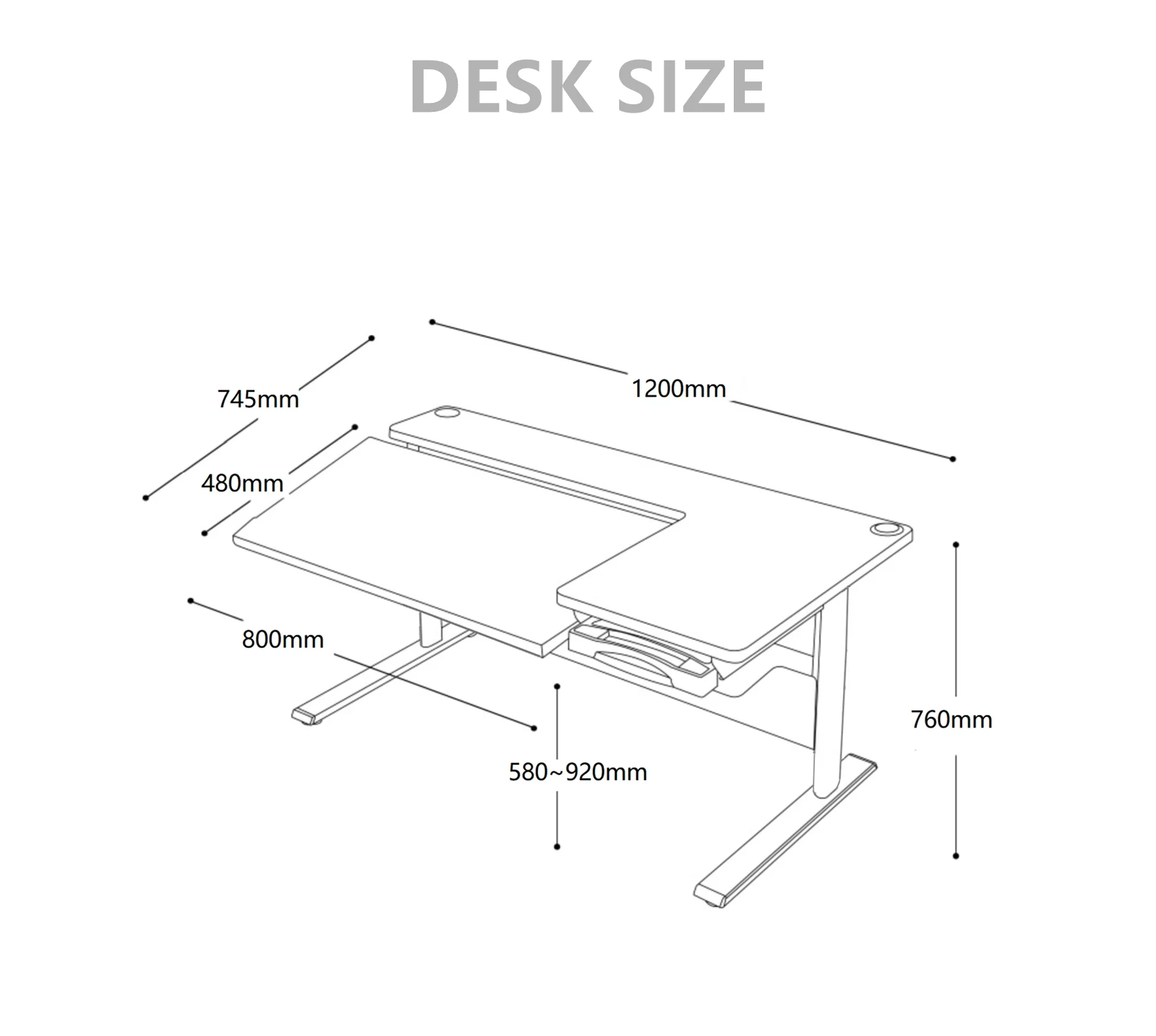 COMF-PRO M8 Ergonomic Standing Desk