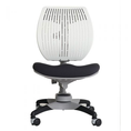 Load image into Gallery viewer, COMF-PRO Ergonomic YV618 Enlightening Adjustable Chair- Black
