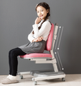 Load image into Gallery viewer, COMF-PRO Ergonomic K639 Enlightening Adjustable Chair Pink/Blue
