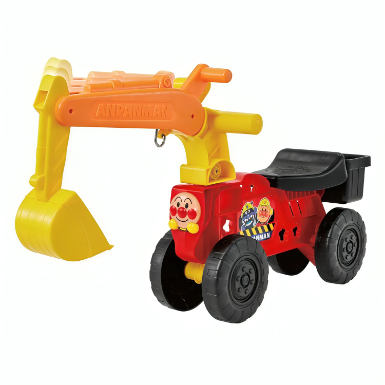 Anpanman - Ride-on Backhoe Toy