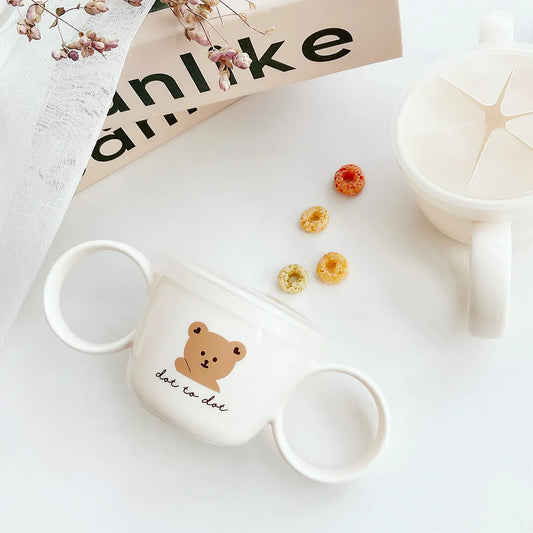 Dot to dot x TGM Antibacterial Straw & Snack Twin Cup