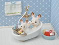 Load image into Gallery viewer, SYLVANIAN FAMILIES COUNTRY BATHROOM SET
