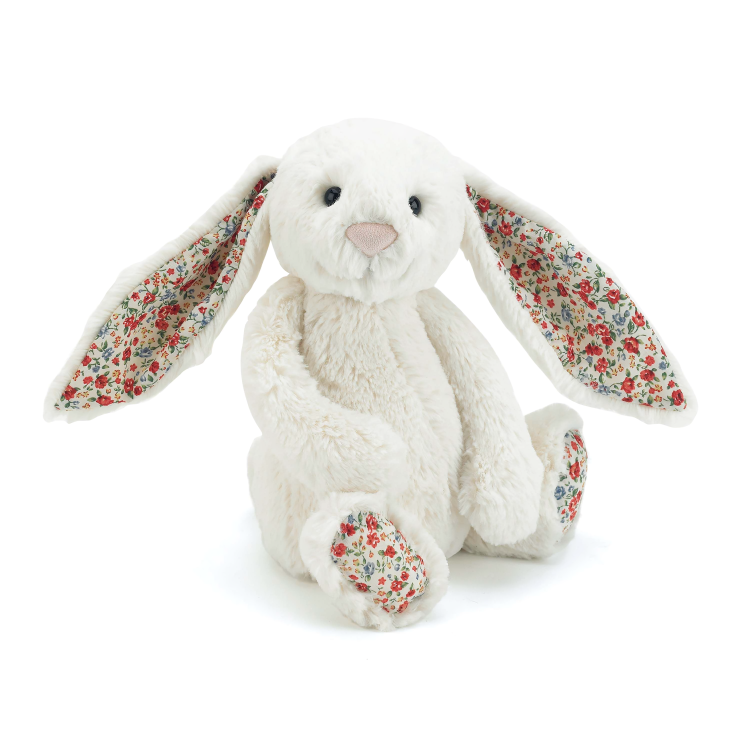 JELLYCAT BLOSSOM BASHFUL CREAM BUNNY ORIGINAL (MED) CREAM 9X12X21CM