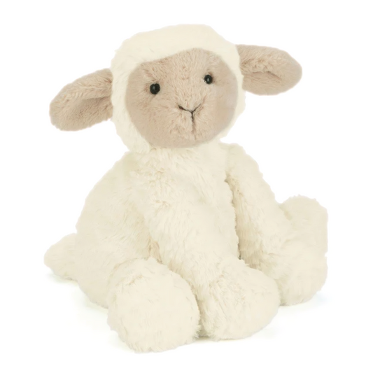 JELLYCAT FUDDLEWUDDLE LAMB CREAM 20X18X22CM