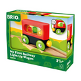 Load image into Gallery viewer, BRIO My First Railway Light Up Wagon
