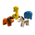 Load image into Gallery viewer, Plan Toys Wild Animals Set
