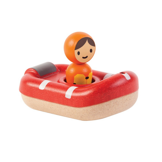 Plan Toys coastguard boat