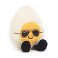 Load image into Gallery viewer, JELLYCAT AMUSEABLE BOILED EGG CHIC CREAM 12X12X19CM
