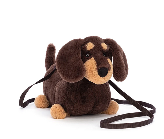 JELLYCAT OTTO SAUSAGE DOG BAG