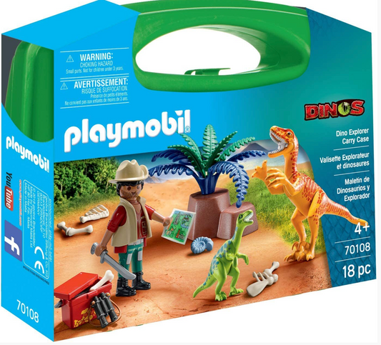 Playmobil - Dinosaur Explorer Carry Case 70108