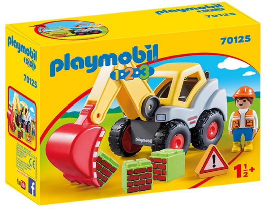 Playmobil - 1.2.3 Shovel Excavator