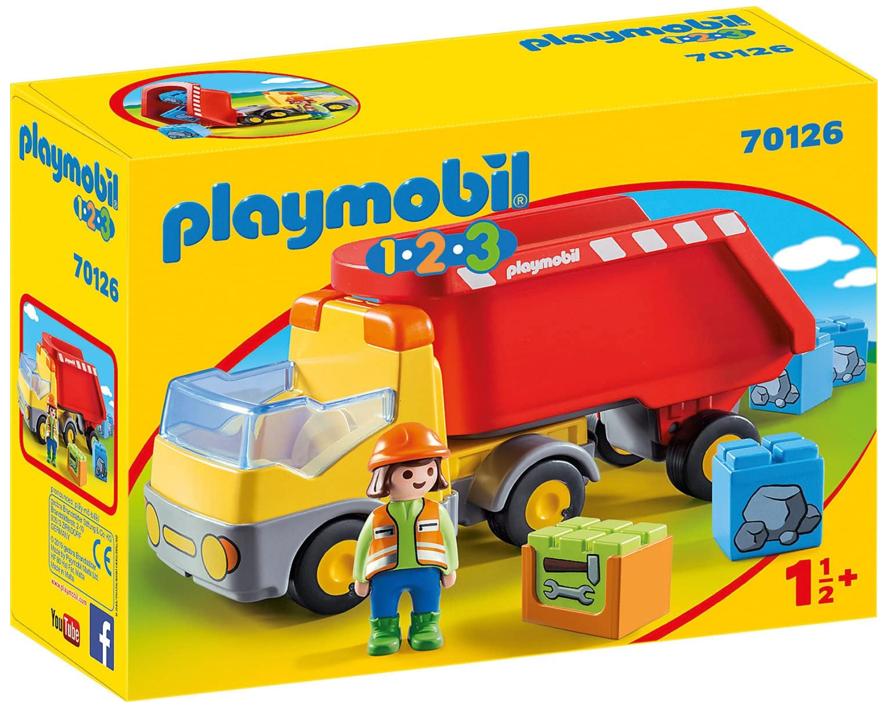 Playmobil - 1.2.3 Dump Truck