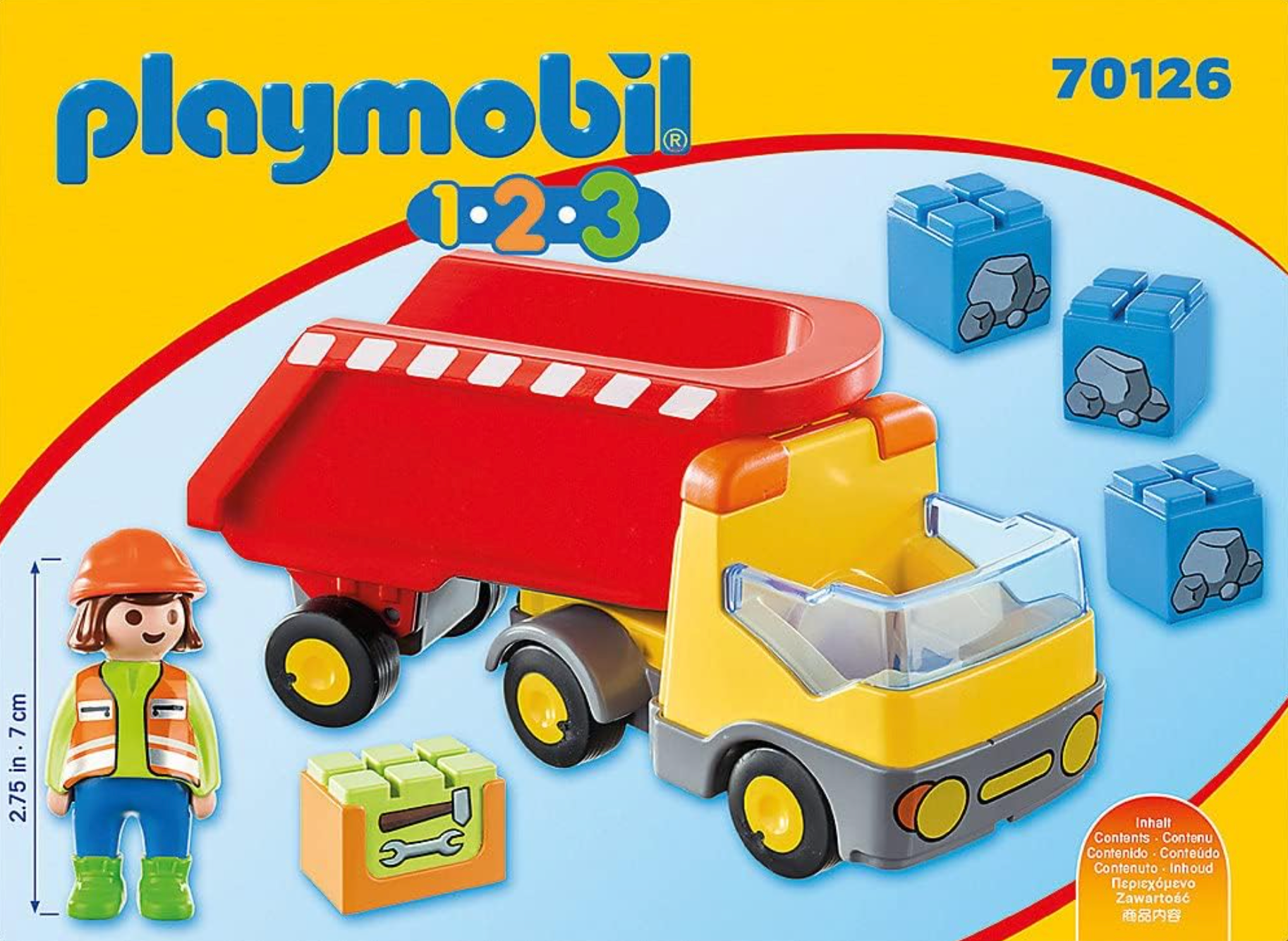 Playmobil - 1.2.3 Dump Truck