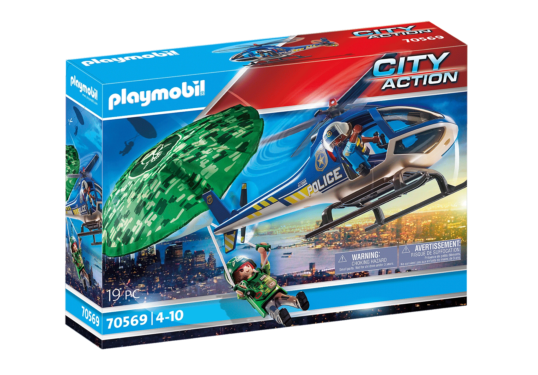 Playmobil - Police Parachute Search