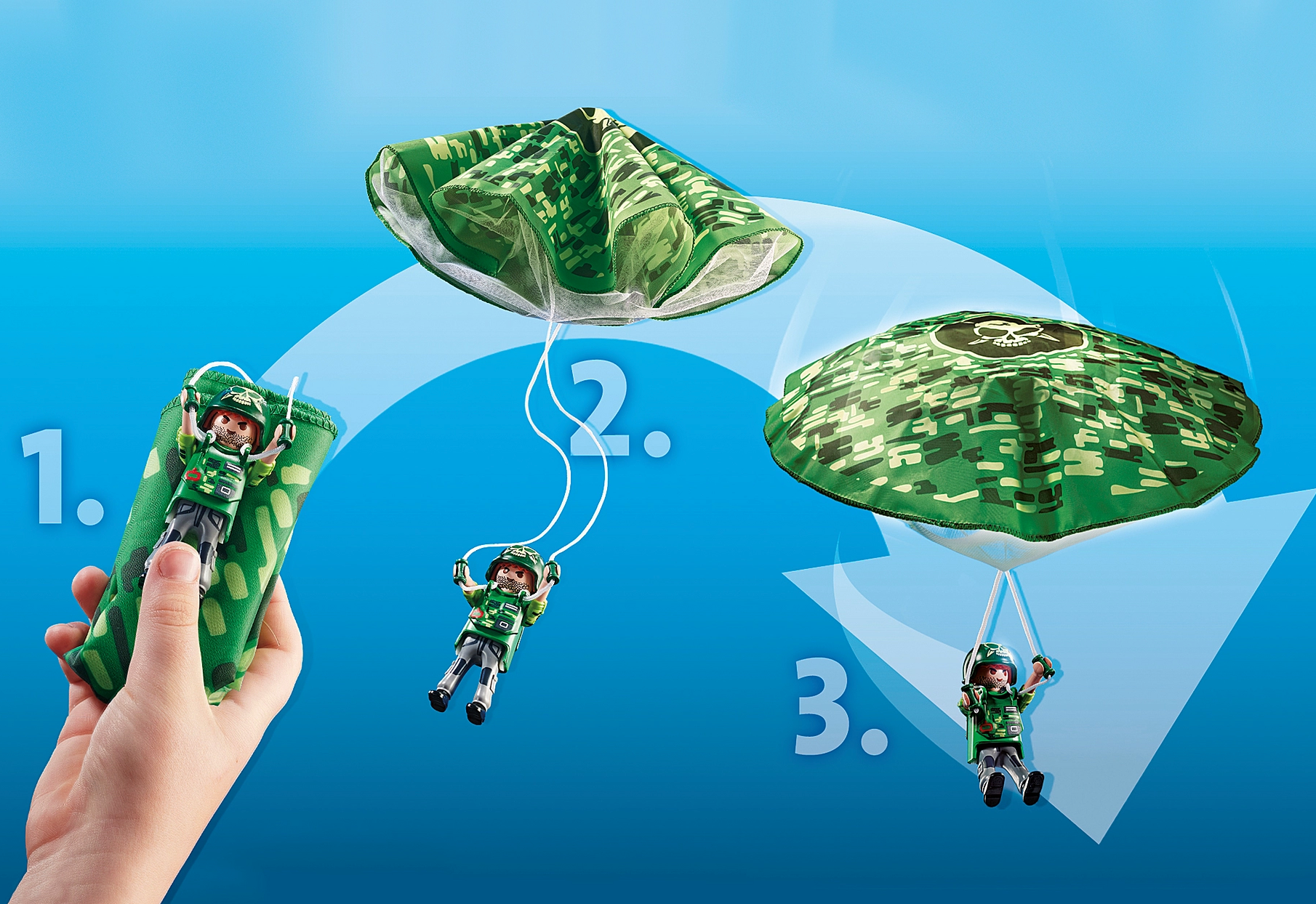 Playmobil - Police Parachute Search