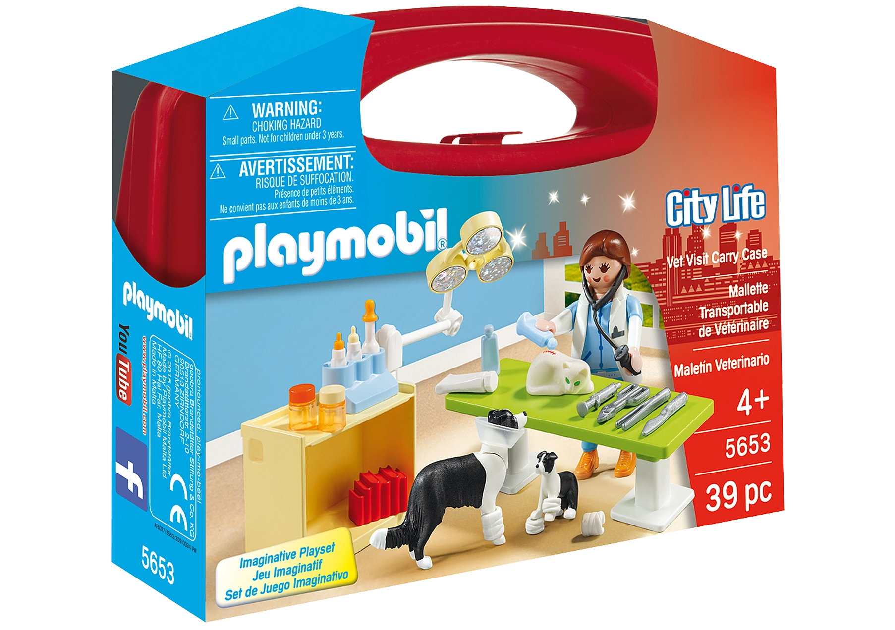 Playmobil - Vet Visit Carry Case