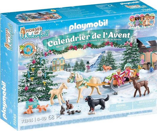 Playmobil Advent Calendar Christmas Sleigh Ride 71345