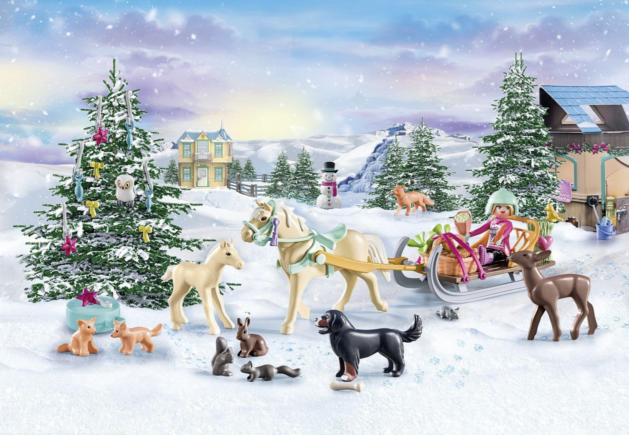 Playmobil Advent Calendar Christmas Sleigh Ride 71345