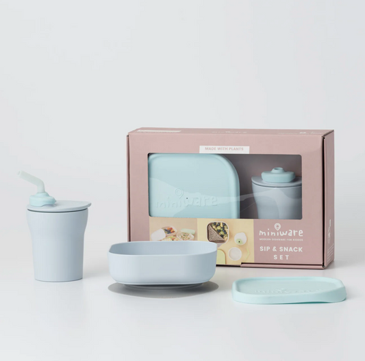 miniware Sip & Snack: All Stages Cup and Bowl Set