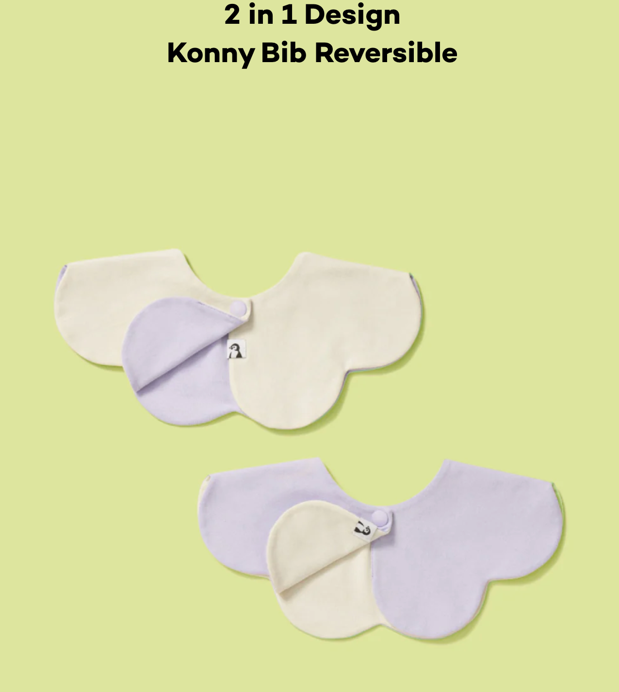 Konny Bib Reversible (0-3Y)