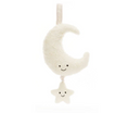 Load image into Gallery viewer, Jellycat Musical Pull Amuseables Moon 28cm
