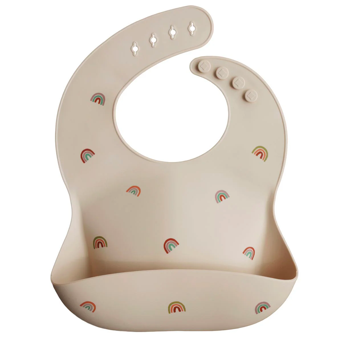 MUSHIE Silicone Baby Bib