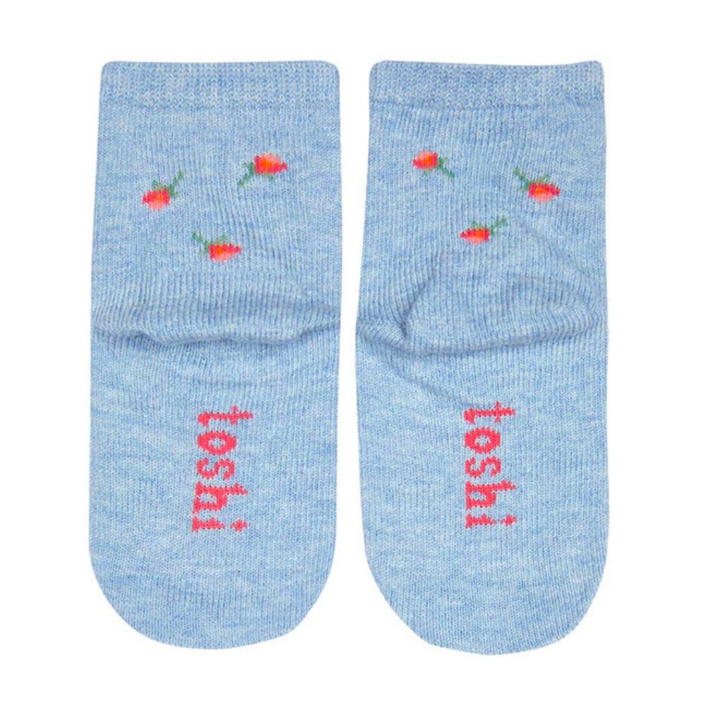 TOSHI ORGANIC SOCKS ANKLE JACQUARD SKYLA