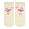 Load image into Gallery viewer, TOSHI ORGANIC SOCKS ANKLE JACQUARD BUTTERFLY BLISS
