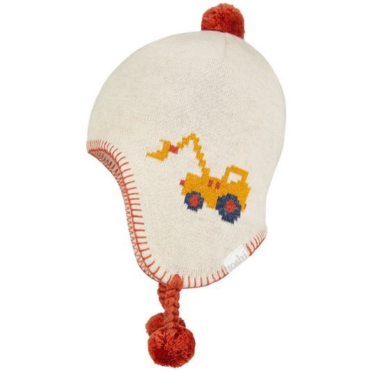 TOSHI ORGANIC EARMUFF STORYTIME EARTHMOVER