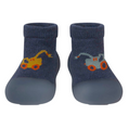 Load image into Gallery viewer, TOSHI ORGANIC HYBRID WALKING SOCKS JACQUARD EARTHMOVER
