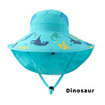 Load image into Gallery viewer, Lemonkids hat-sunhat-Lake placid blue-Dinosaur (Size L)
