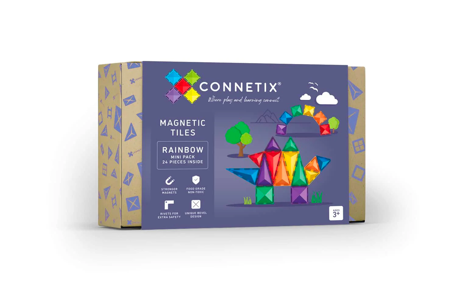 Connetix Rainbow Mini pack 24pc