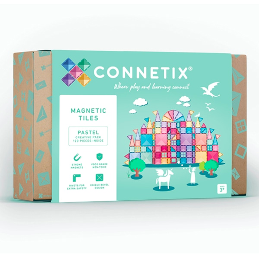 Connetix Pastel Creative Pack 120pc