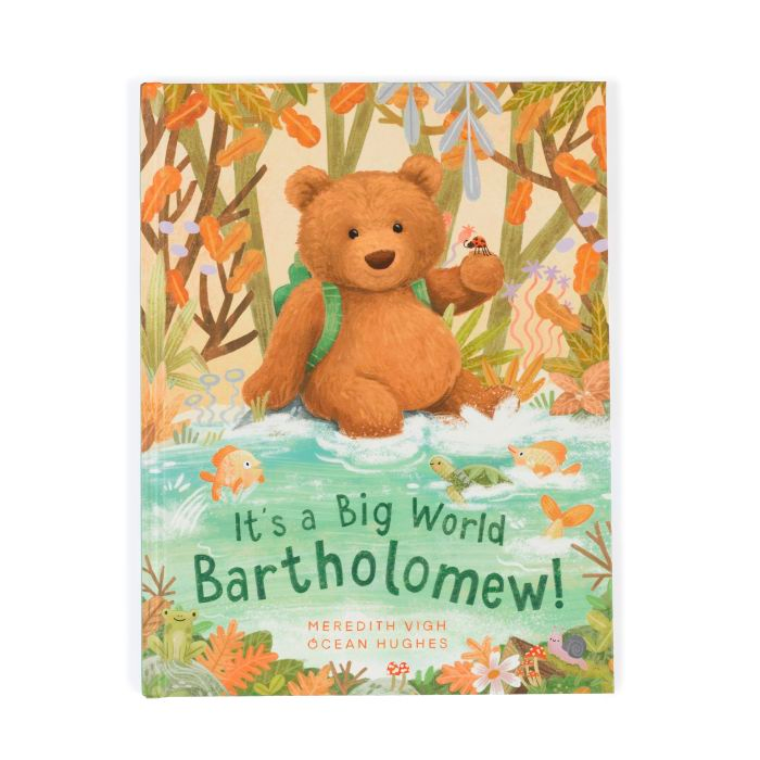 JELLYCAT IT'S A BIG WORLD BARTHOLOMEW BOOK 22X29X1CM