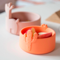 Load image into Gallery viewer, Done by Deer Silicone Bowl 2 Piece Set (Power/Coral)
