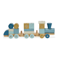 Load image into Gallery viewer, Moover Toys Essentials Block Train Blue
