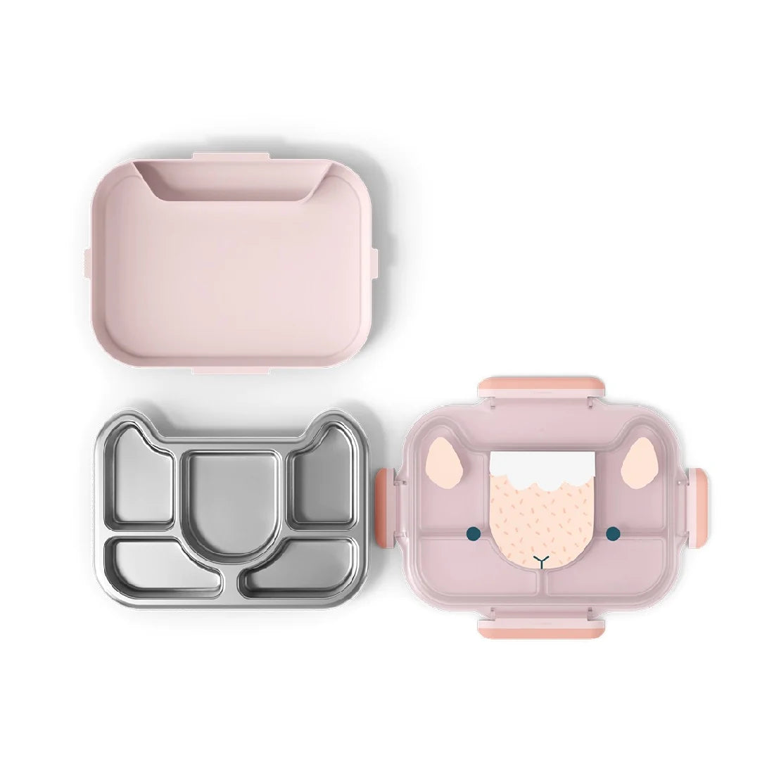 Monbento Wonder Lunch Tray - Pink Sheep