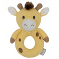 Load image into Gallery viewer, Noah the Giraffe Knitted Rattle
