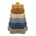 Load image into Gallery viewer, PLAYGROUND Silicone Stacking Tower - Star
