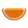 Load image into Gallery viewer, PLAYGROUND Silicone Orange Puzzle
