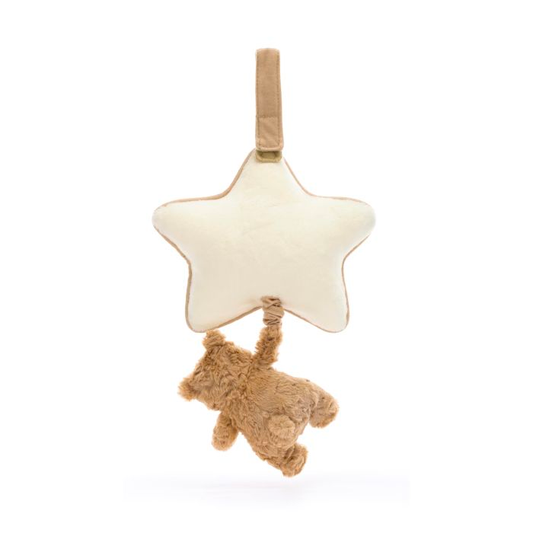 JELLYCAT BARTHOLOMEW BEAR MUSICAL PULL 5X18X30CM